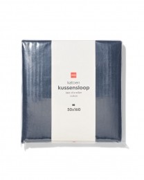 HEMAHEMAKussensloop50x160cmZachtKatoenDonkerblauwdonkerblauw