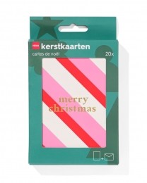 HEMAHEMAKerstkaartenMetEnveloppen-20Stuksmulti