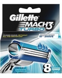 GilletteGilletteMach3Turboscheermesjesnew8st