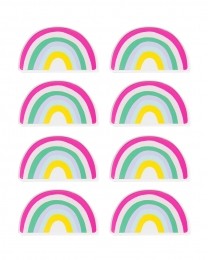 HEMAGebaksbordjeregenboog8stuks