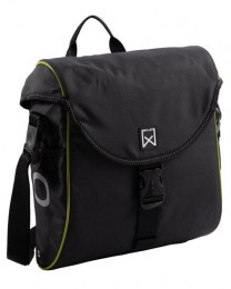 EnkelefietstasPakaftas300S12LZwartgeel