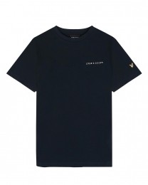 LyleandScottScriptEmbroideredCasualT-shirtJongens134-140