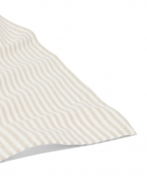 HEMATafelkleedkatoen140x240beigestreepzand