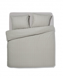 HEMADekbedovertrekflanel240x200220melangegrijslichtgrijs