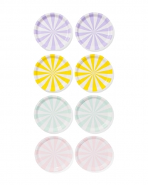 HEMAPapierenbordgrootmulticolor8stuks