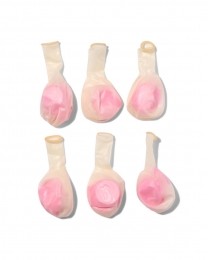 HEMAConfettiballonnen-6stuksroze