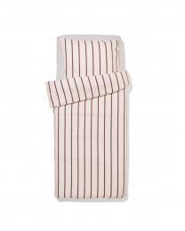 HEMADekbedovertrek140x200220cmzachtkatoenstrepenmulti