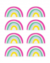 HEMAGebaksbordjeregenboog8stuks