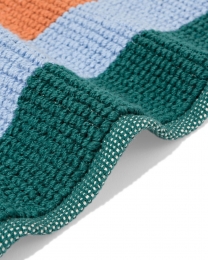 HEMATweedekansbadmat50x85cmrecycledkatoenstrepenmulti