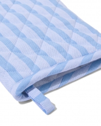 HEMAOvenwantkatoenstrepenblauwblauw