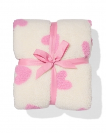 HEMADamesbankponchoonesizefleecemetcapuchonenzakkenhartjes