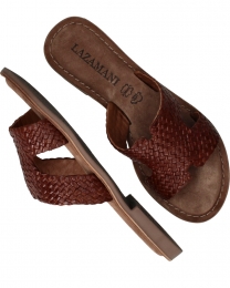 LazamaniSlippersDamesBruin