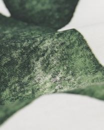 HEMADekbedovertrek240x200220cmzachtkatoenolijftakgroenwit