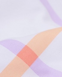 HEMADekbedovertrek200x200220cmzachtkatoenruitenlilamulti