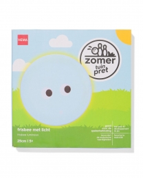 HEMAFrisbeemetLED-licht