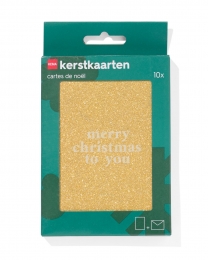 HEMAKerstkaartenmetenveloppen-10stuksmulti