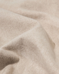 HEMADekbedovertrek140x200220cmflanelmelangegrijsgrijs