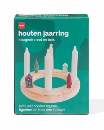 HEMAHoutenjaarringkandelaarmulti