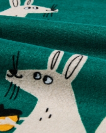 HEMAKinderdekbedovertrekflanel140x200eekhoorngroengroen