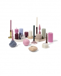 HEMAHuishoudkaars22x25cmdiabolodonkergroendonkergroen