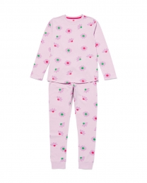 HEMAKinderPyjamaStretchKatoenBloemenLilalila