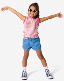 HEMAKinderKorteBroekPaperbagBlauwblauw