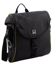 EnkelefietstasPakaftas300S12LZwartgeel