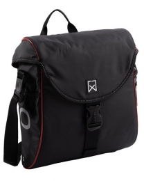 EnkelefietstasPakaftas300S12LZwartrood