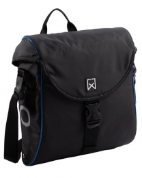 EnkelefietstasPakaftas300S12LZwartblauw