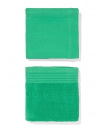 HEMASetKeuken-EnTheedoeken50x70cmKatoenStreepGroen-2Stuks