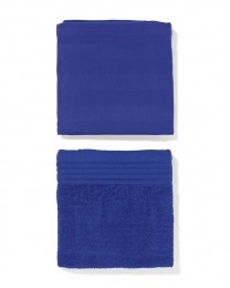 HEMASetKeuken-EnTheedoeken50x70cmKatoenStreepBlauw-2Stuks