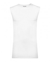 SlaterStretch1-packMouwloosT-shirtRondeHalsWitS