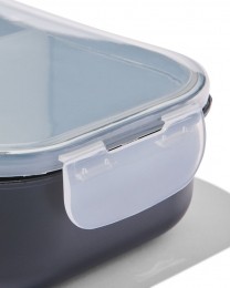 HEMALunchboxLosseCompartimentenZwartmulticolor