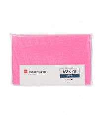 HEMAKussensloopZachtKatoen60x70Felrozeroze