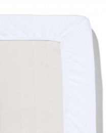 HEMATopperHoeslakenMoltonStretch90x200wit