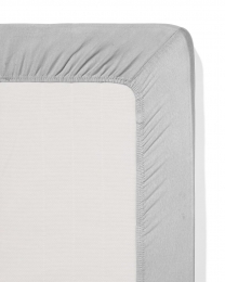 HEMATopperHoeslakenJersey140x200Lichtgrijslichtgrijs