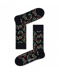 HappySocksWatermeloenSokkenZwart