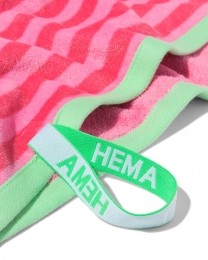 HEMAKinderStrandlaken80x140cmVeloursZeepaardjeroze