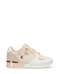 SneakerFleurMiniBeigePink