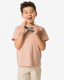 HEMAKinderT-shirtStrepenOranjeoranje
