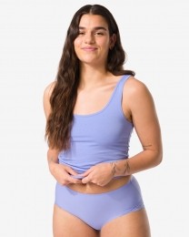 HEMAMediumCorrigerendeSlipHogeTailleMetKantBlauwblauw