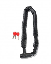 HEMAKettingMetVastSlot90cm8mmZwart
