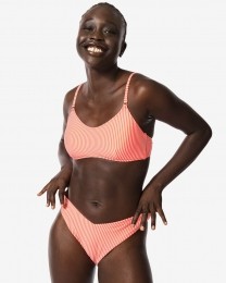 HEMADamesbikinibroekjeSeersuckerRozeroze