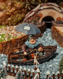 Kabouterindebootl95b45h65cmLuville-Luville