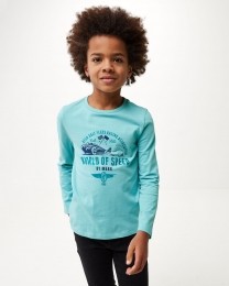 Longsleeveartworkt-shirtOceanBlue