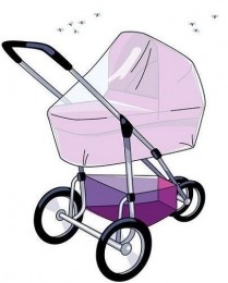 BabsanaLuxeWitKlamboeVoorKinderwagen