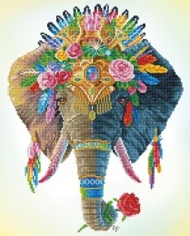 DiamondDotz-41x51cm-BohemianElephant