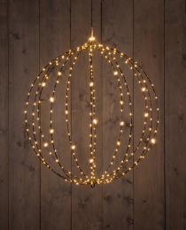 Metal60cm3DBallBlackWith288LedFlashClassicWarmkerstverlichtingAnnasCollection-Annascollection