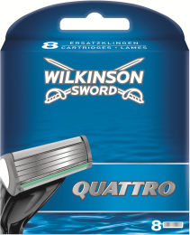 WilkinsonWilkinsonSwordQuattroScheermesjes-8stuks