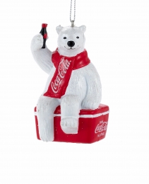 Coca-ColaPolarBearOnCooler89cmkerstbalkerstKurtSAdler-Kurtsadler